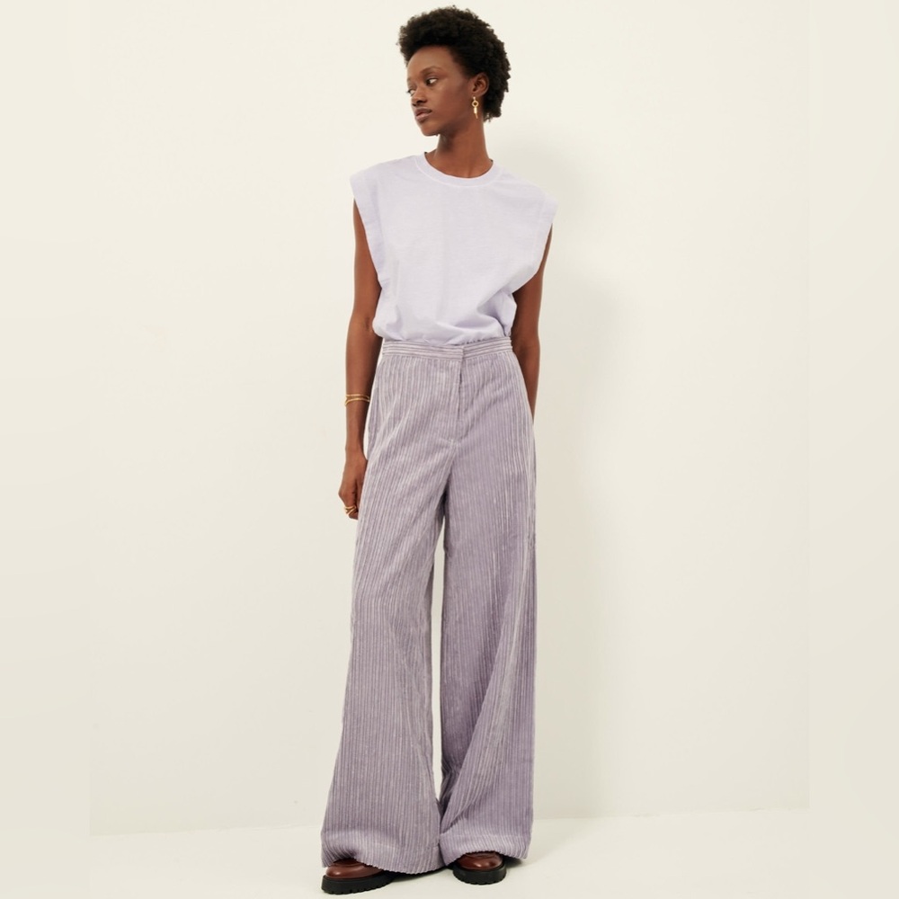 Sessun | 36 Orchid Purple Cap East Corduroy High Waisted Pants